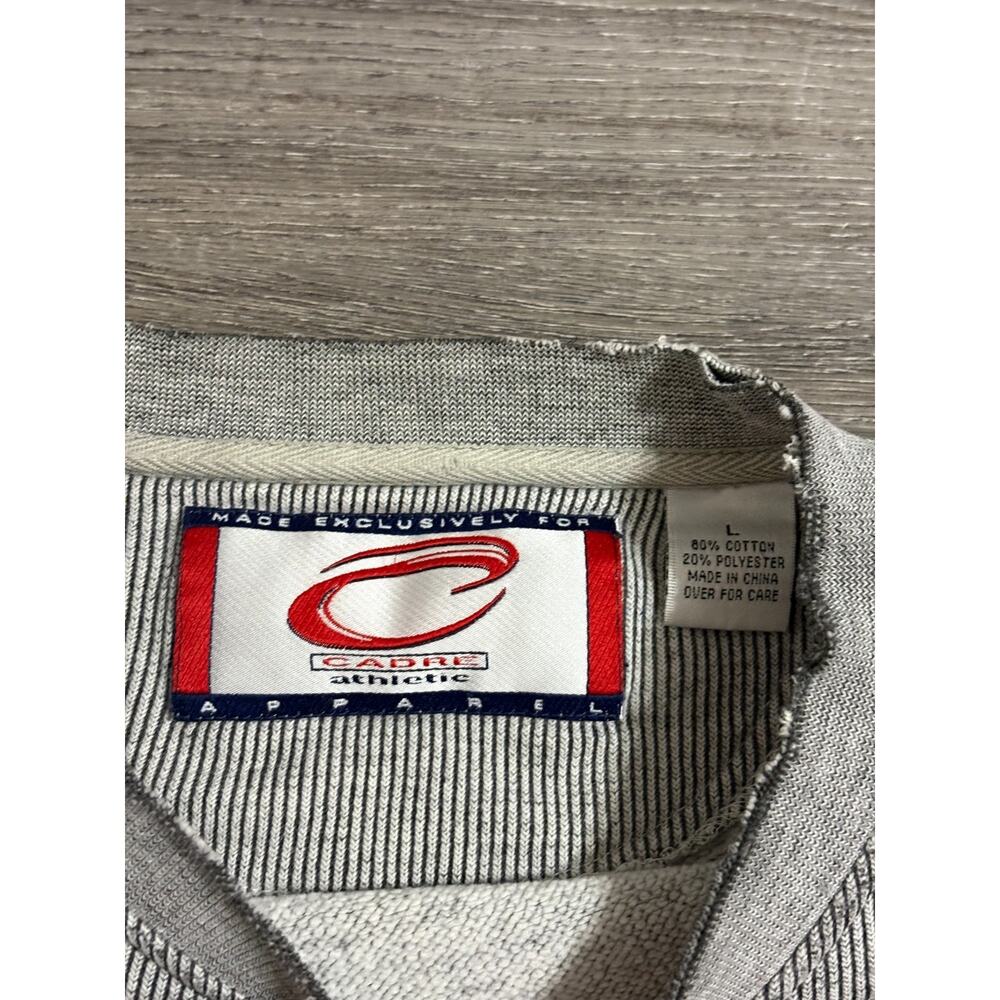 Vintage Cadre Athletic Georgia Bulldogs Grey Crewneck Sweater Y2K - Men’s Large - Picture 5 of 8